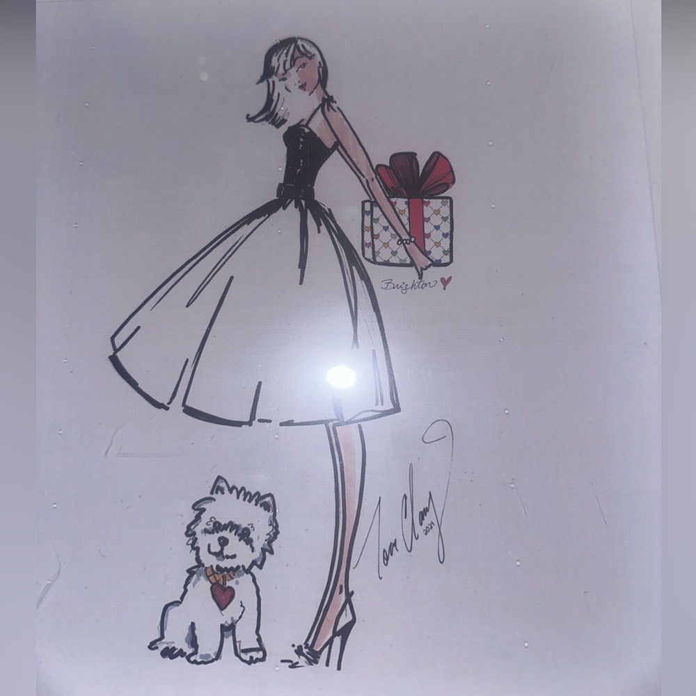 Brighton Tom Clancy Framed Art Print - Love & Joy NWT - Picture 2 of 6